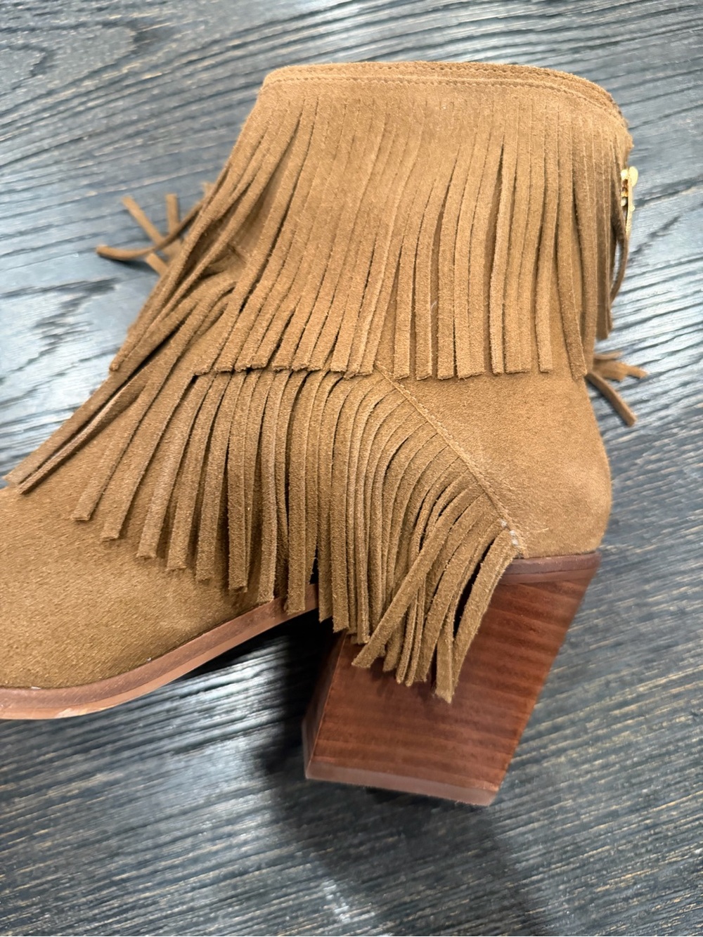 Dolce Vita torey booties chestnut suede size 9 - Picture 9 of 13